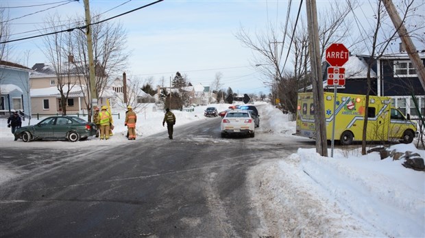 Collision à Rivière-du-Loup