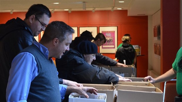Le Marché du vinyle revient en force en février