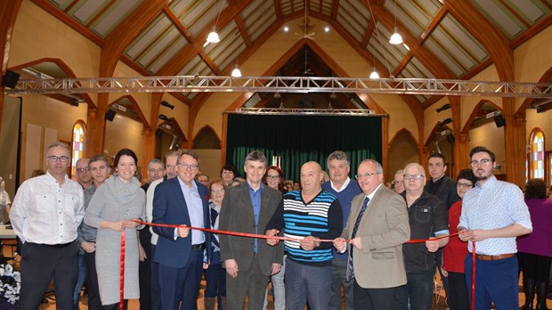 Saint-Cyprien a maintenant son Centre communautaire Alcide Ouellet