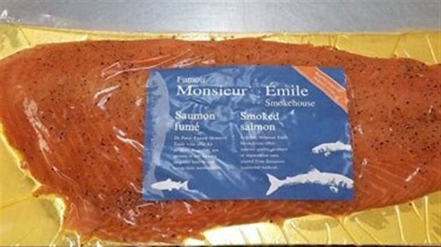 Rappel de produits de Saumon fumé de marque Fumoir Monsieur Émile