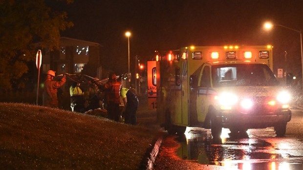 Un cycliste happé à Rivière-du-Loup 