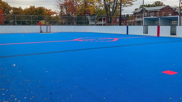 Une surface de dekhockey à Trois-Pistoles 