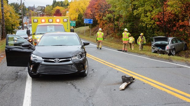 Collision à Rivière-du-Loup
