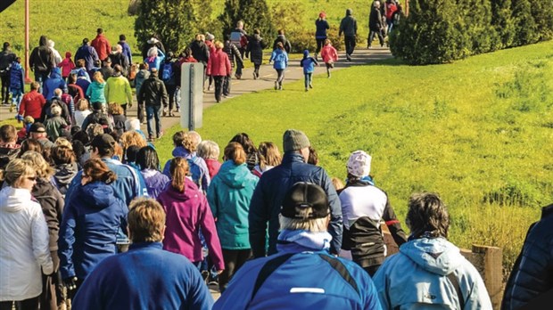 Une Grande marche à Témiscouata-sur-le-Lac