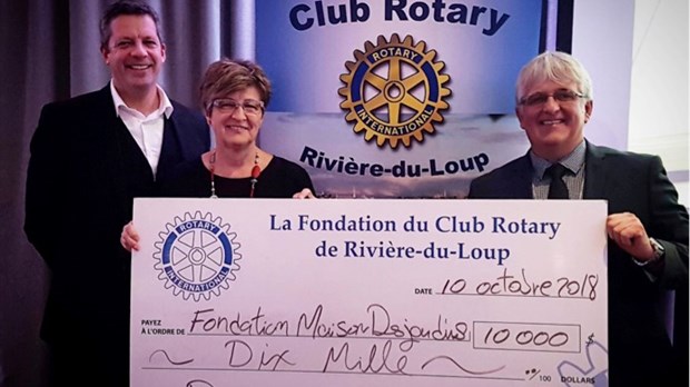 10 000 $ remis à la Fondation de la Maison Desjardins