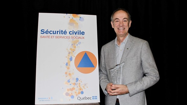 Pierre-Paul Malenfant reçoit un prix provincial en sécurité civile