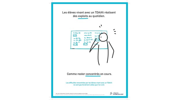 Lancement d’une campagne de sensibilisation au TDAH
