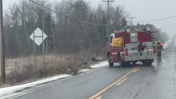 Sortie de route à Saint-Jean-de-Dieu