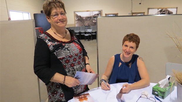 Un lancement de livre empli d’espoir pour Lynda Plourde de Rivière-Bleue 