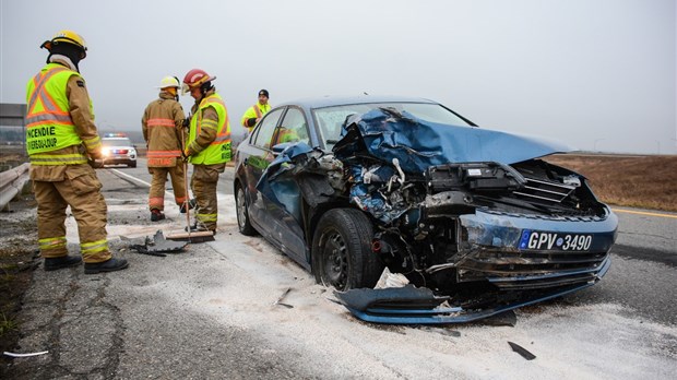 Accident à Rivière-du-Loup