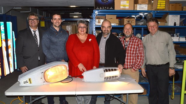 2602 nouveaux luminaires au DEL à Rivière-du-Loup