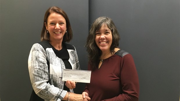 Le Salon pour Elles remet 1 000$ au Centre d’entraide L’Horizon
