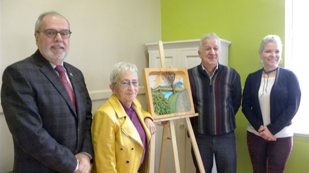 Berthier Bérubé est président d’honneur du 34e Salon des artistes et artisans de Beauce
