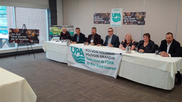 La Fédération de l’UPA du Bas-Saint-Laurent en assemblée
