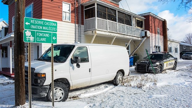 Frappe policière à Cacouna et à Montréal