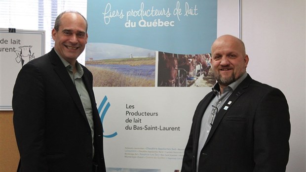 Le député Guy Caron prête main-forte aux producteurs de la région