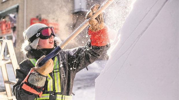 Le 24e Concours intercollégial de sculpture sur neige à la recherche de partenaires