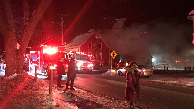 Incendie au restaurant Le Gueuleton