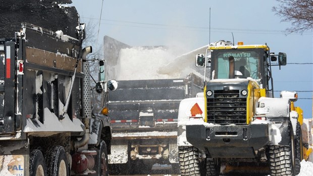 Le budget de déneigement de la Ville de Rivière-du-Loup dépassé