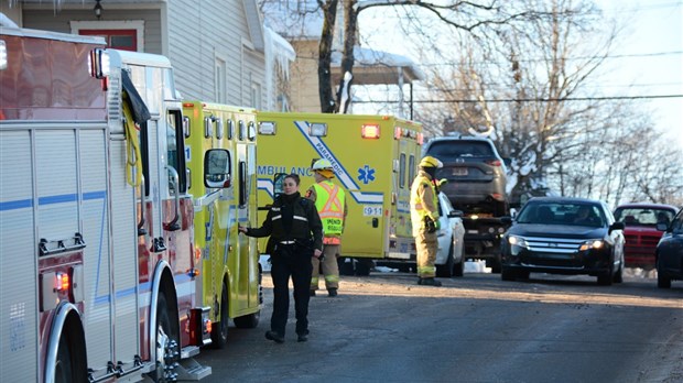 Accident à Rivière-du-Loup