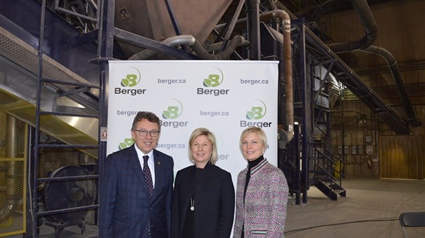 Berger : un investissement de 23 M$ et 55 nouveaux emplois
