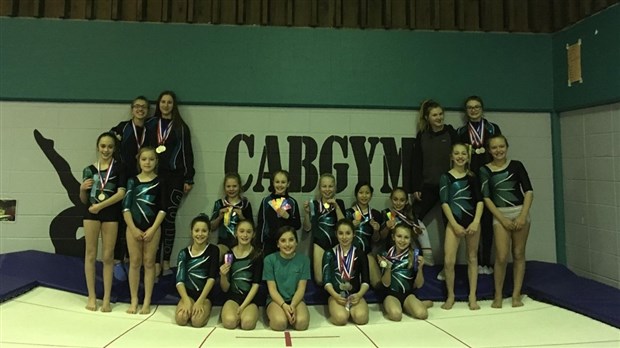 Les athlètes du club Cabgym brillent à La Pocatière 