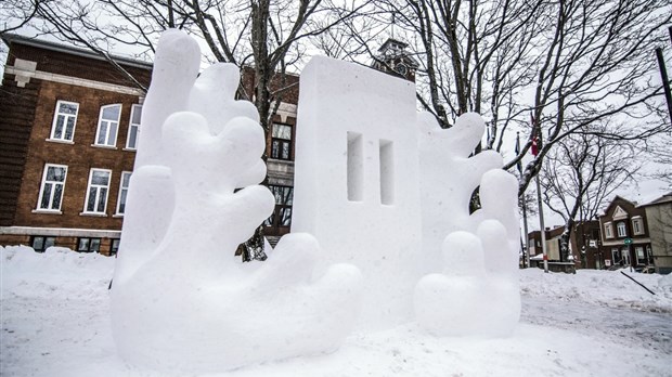 Le Cégep Marie-Victorin gagnant de la 23e présentation de sculpture sur neige
