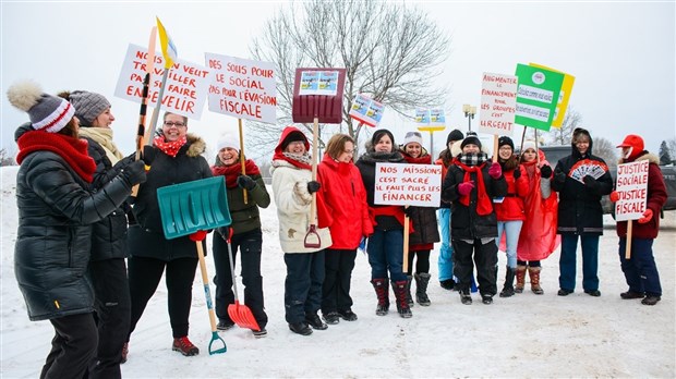 Les organismes communautaires du Témiscouata sortent leurs pelles