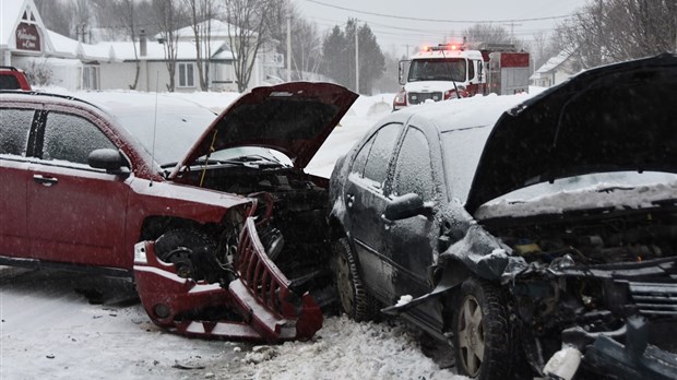 Accident à Saint-Modeste
