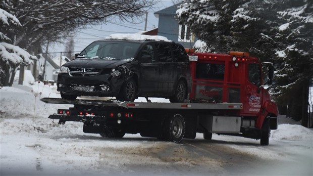 Accident à Saint-Alexandre-de-Kamouraska