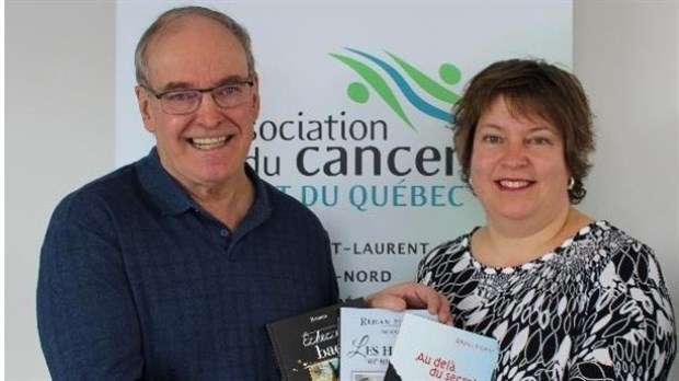 L’auteur Réjean Pigeon soutient l’Association du cancer de l’Est du Québec