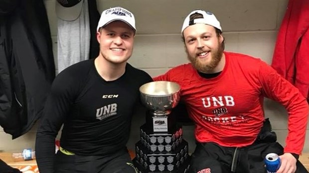 Tristan Pomerleau est champion avec les Varsity Reds 