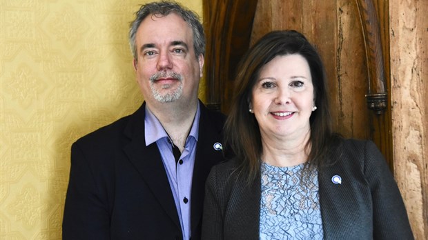 Diane Lamarre du PQ en visite dans la région