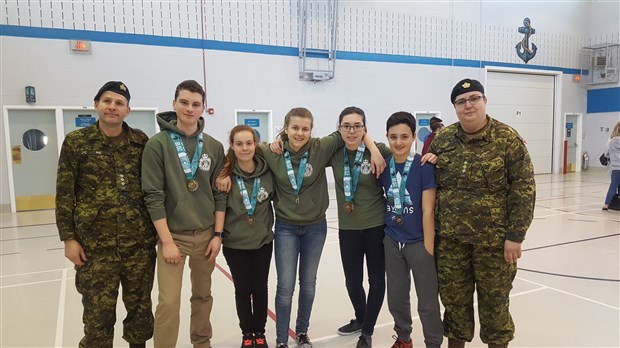 Les cadets de Terre Rivière-du-Loup performent en tir