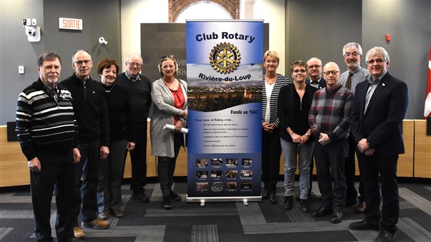 75 ans de services pour le Club Rotary de Rivière-du-Loup 