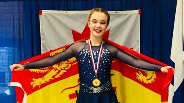 Une patineuse des Perce-Neige rafle l’or aux Championnats de l’Atlantique
