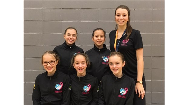 Des médailles pour les Flamants Roses à Blainville 