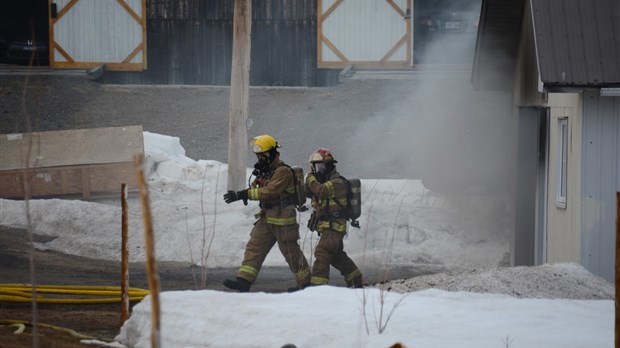 Incendie à Cacouna