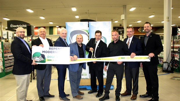 Inauguration du Centre de rénovation BMR Dynaco de Rivière-du-Loup