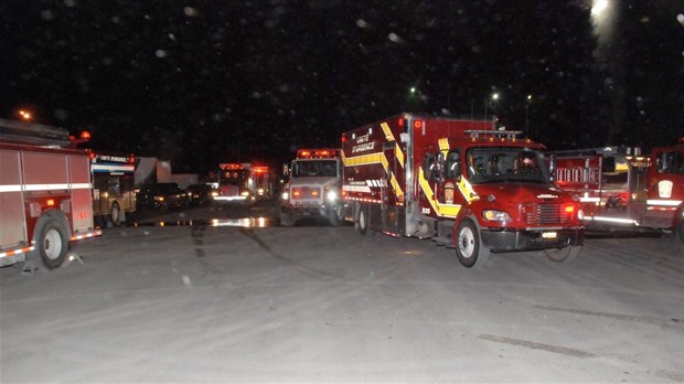 Une personne grièvement blessée lors d'un incendie chez Cascades