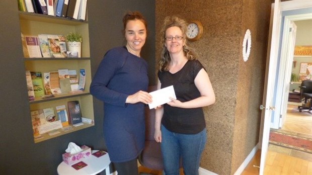 Une palette rose pour le Centre-Femmes du Grand-Portage
