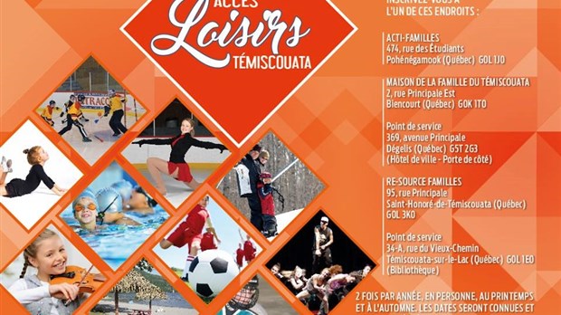 Une réussite pour le programme Accès-Loisirs au Témiscouata