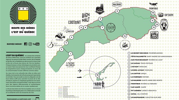 Lancement de la saison 2018 de la Route des bières de l’Est du Québec
