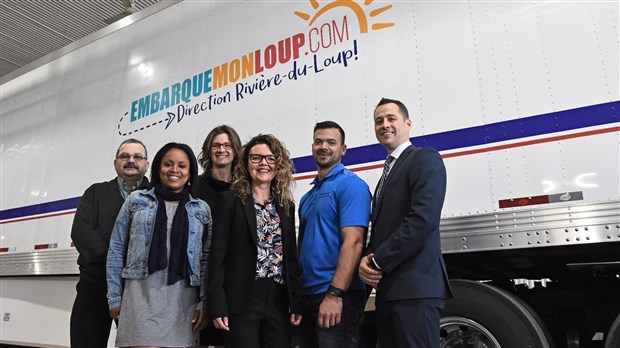 Rivière-du-Loup s’affiche et prend la route 