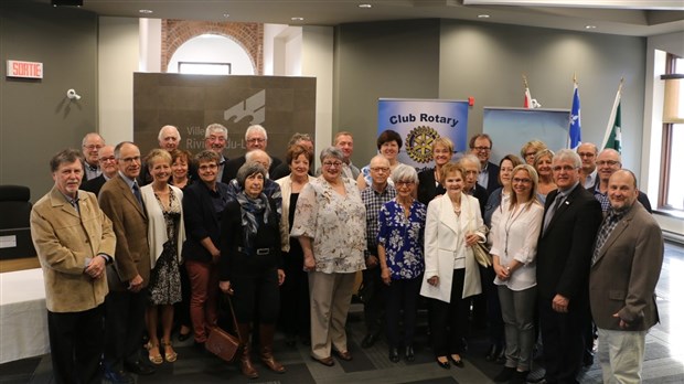 Réception civique pour les membres du Club Rotary