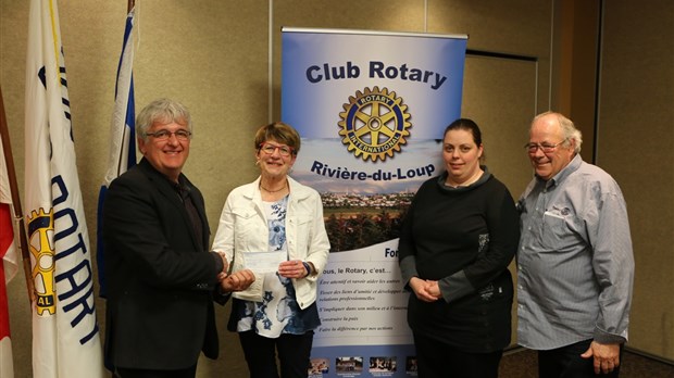 Le Club Rotary apporte son soutien à Ligne de Vie du Témiscouata