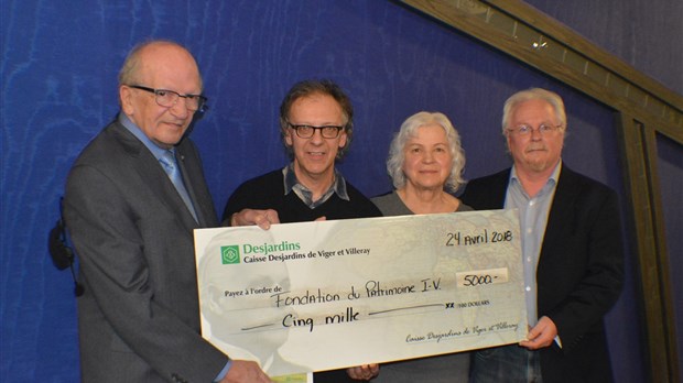 La Fondation du patrimoine de L’Isle-Verte reçoit une aide de 5 000$