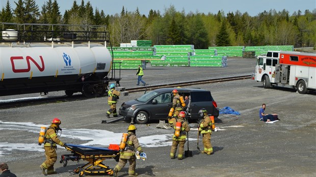 Simulation d'urgence d'envergure à Pohénégamook