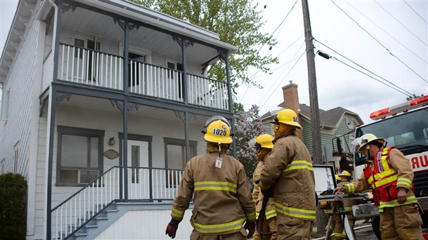 Intervention incendie à Saint-Alexandre-de-Kamouraska