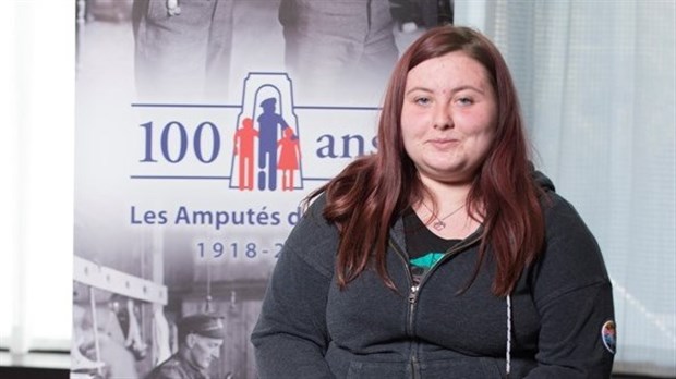 Une adolescente amputée de Pohénégamook participe au séminaire Les Vainqueurs